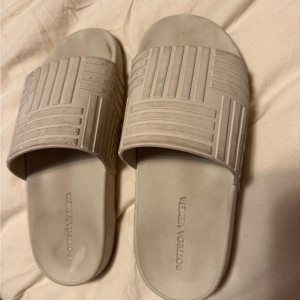 Bottega Veneta Light beige  Slide Sandals
